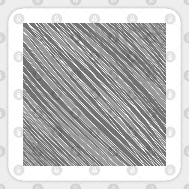 Striped-pattern, grey, simple, minimal, minimalist, lined-pattern, stripe, modern, trendy, basic, digital, pattern, abstract, lines, line, line-art, jewel-color, Sticker by PrintedDreams